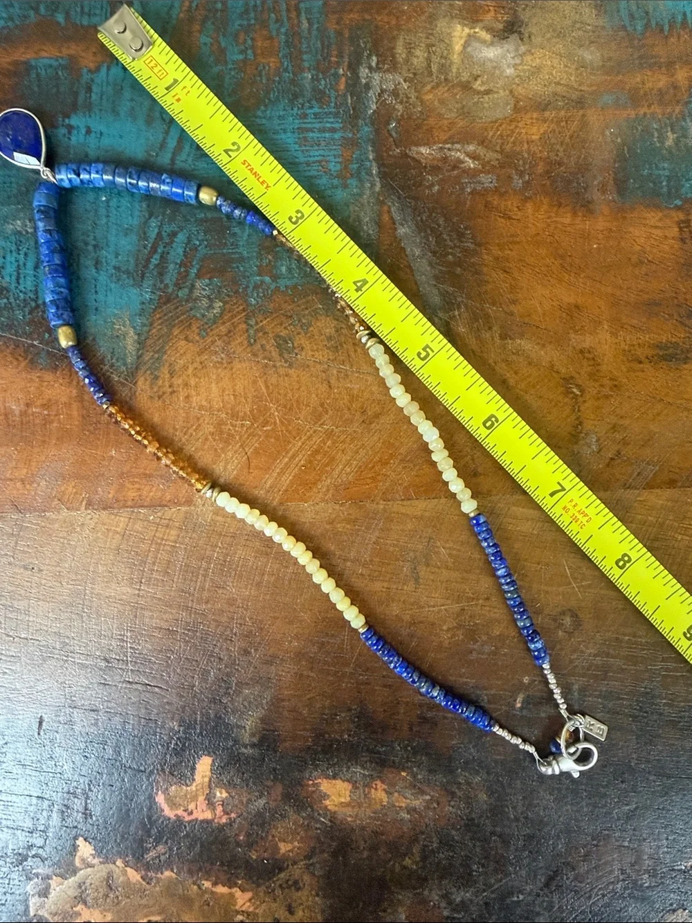 Running Bear ”Blue Lagoon” necklace. New with tags from Sundance.